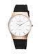 Radiant Womens Watch 41mm Battery With Black Rubber Strap