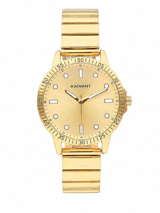 Radiant Women's Watch 36mm Battery with Gold St...