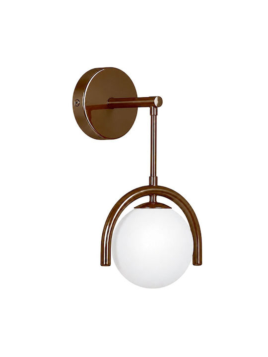 Opviq Gedik Modern Wandleuchte Braune 20cm