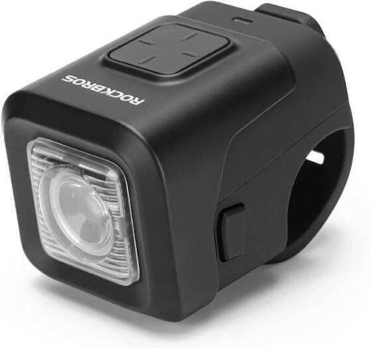 Rockbros Clopot Bicicletă Lumină 2 În 1 Negru