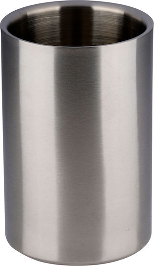 Alpina Appliances Silver Wine Cooler With Dimensions 12x12x18cm