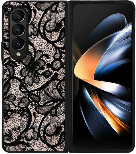 Калъф Sonique Diva Series Samsung Galaxy Z Fold 4 Черна Дантела