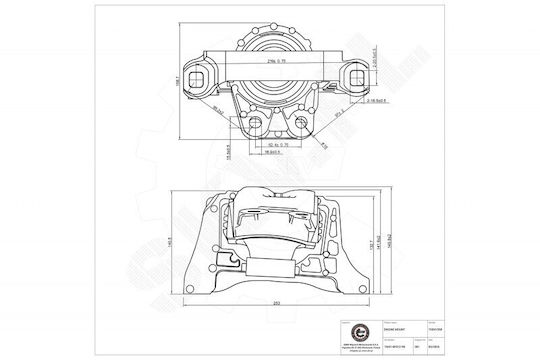 Suport Drept Motor Ford Focus C-Max Ii Iii Kuga I Ii 7m516f012yb