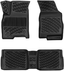 Car Mats Raised Sides 3D Rubber TPE Chery Tiggo 7 Pro Max 2023-2025 Rizline 3 Pieces Black Car Mats Raised Sides 3D Rubber TPE Chery Tiggo 7 Pro Max 2023-2025 Rizline 3 Pieces Black