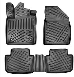 Covoare Auto Covorașe 3D Cauciuc TPE MG 4 EV 2022 Rizline 4 Bucăți Negre Covoare Auto Covorașe 3D Cauciuc TPE MG 4 EV 2022 Rizline 4 Bucăți Negre