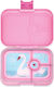 Yumbox Plastic Kids' Food Container Pink