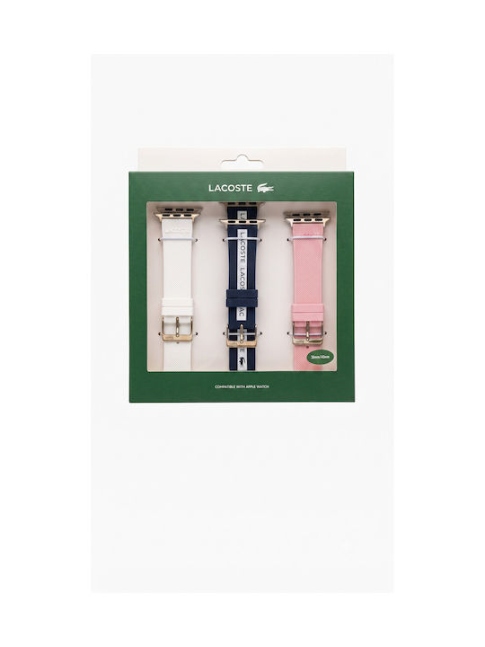 Lacoste Кайшка Бяла (Apple Watch 38/40 мм) Lacoste Кайшка Бяла (Apple Watch 38/40 мм)