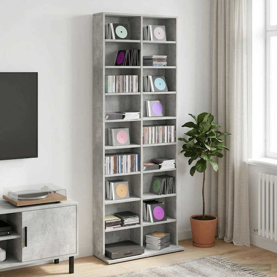 vidaXL Floor CD Case 65x23.5x175cm
