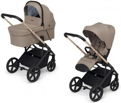 Foppapedretti TicToc Reversible 2 in 1 Baby Stroller Suitable for Newborn Champagne 9.8kg