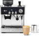 Breville Barista Signature Automatic Espresso Machine 2350W 15bar Pressure for Cappuccino with Grinding Mill VCF161X-01