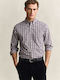Short Sleeve Checked Red Shirt