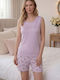 Boyraz Summer Women's Pyjama Set Lilac