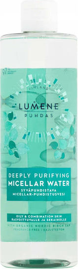 Lumene Puhdas Micellar Water Face Makeup Remover 400ml