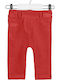 Kinderleggings Lang Rot