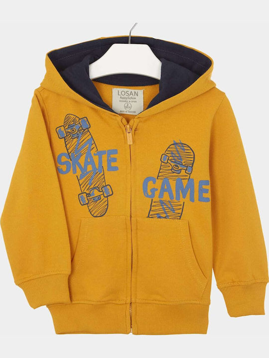 Losan Kids Sweatshirt Cardigan Yellow