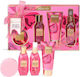 IDC Institute Secret Stories Skin Care Set for Body Cleaning Cherry Blossom 4 Pieces