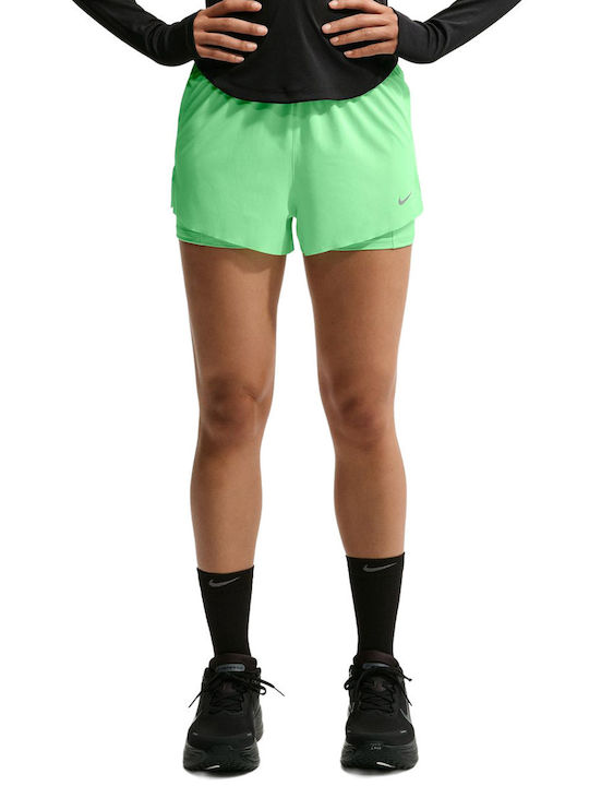 Nike Nike Damen-Shorts - Bermudas Dri-Fit Grün