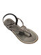 Women's Flat Sandals Black