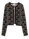 Women's Knitted Black Cardigan