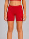 Kids Short Leggings Red