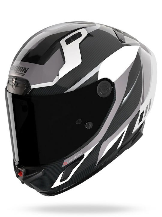 Nolan X-804 RS Ultra Carbon Lesmo 363 White/Bla...