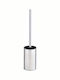 Wenko Inox Silver Bathroom Toilet Brush