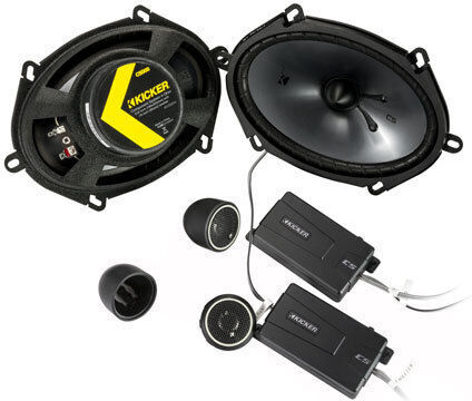 Kicker CSS68 Set difuzoare auto 6x8" cu 75W RMS (Woofer)
