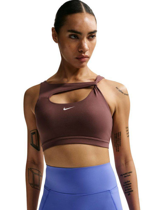 Nike Medium-support Medium-support Γυναικείο Αθλητικό Μπουστάκι Tattoo Color