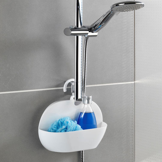 Κρεμαστό Καλάθι Αποθήκευσης 26x9x23 Wenko Coctail White 21886100 26x9x23 Πλαστικό