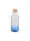 Alpina Appliances Glass Water Bottle With Transparent Cork Lid 1200ml