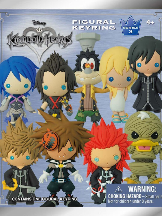 Kingdom Hearts Series 3 Foam Bag Clip Keychain Random Content