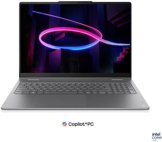 Lenovo Yoga 7 2-in-1 16IPH11 16 OLED Тъчскрийн 120Hz Ultra 7-355 32GB 1TB SSD W11 Home Луна Сив (BG Keyboard)