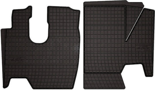 Gummi Auto Fußmatten Mercedes W176 Eine Klasse 2012-2018 Schwarz Passgenau