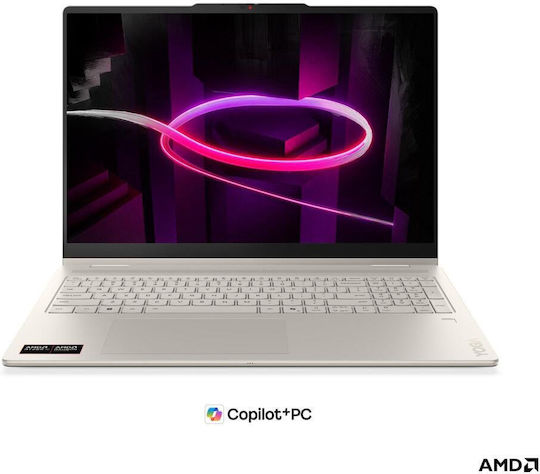 Lenovo Yoga 7 2-in-1 16AGP11 16" OLED Тъчскрийн 120Hz (Ryzen AI 400 Series-7 445/32GB/1TB SSD/W11 Home) с Зарядно 65W (BG Keyboard)