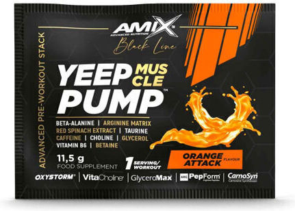 Amix Black Line Yeep Pump Сашета 11 г Orange Attack