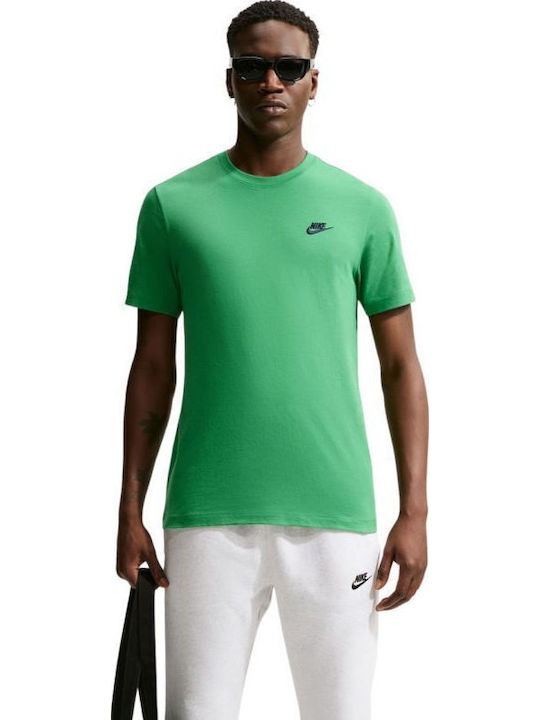 Nike Club Αθλητικό T-shirt Green