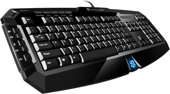 Sharkoon Skiller гейминг клавиатура с RGB осветление (Английски US)