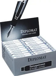 Diplomat 5 Пълнители за писалка Сини