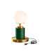 Opviq Dekoratives Tischlicht Moira E27 17x17x34cm