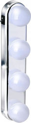 Grundig Φωτιστικό για Καθρέφτη Μακιγιάζ LED Μπαταρίας Μ30.5xΠ7.5xΥ6.5εκ.