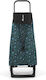 Jet Stoff Einkaufswagen Klappbar Grünes 34x19x62cm