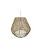 Inart Lilabel Hanging Ceiling Light 25x25x84cm