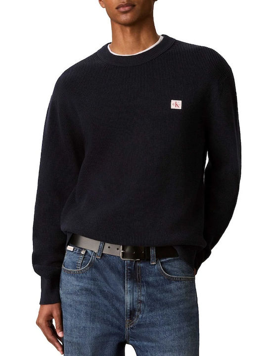 Calvin Klein Long Sleeve Blouse Dark Sapphire