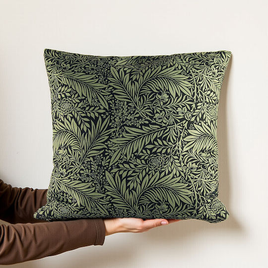 Inspiral Tree Decorative Pillow Case Green 45x45cm