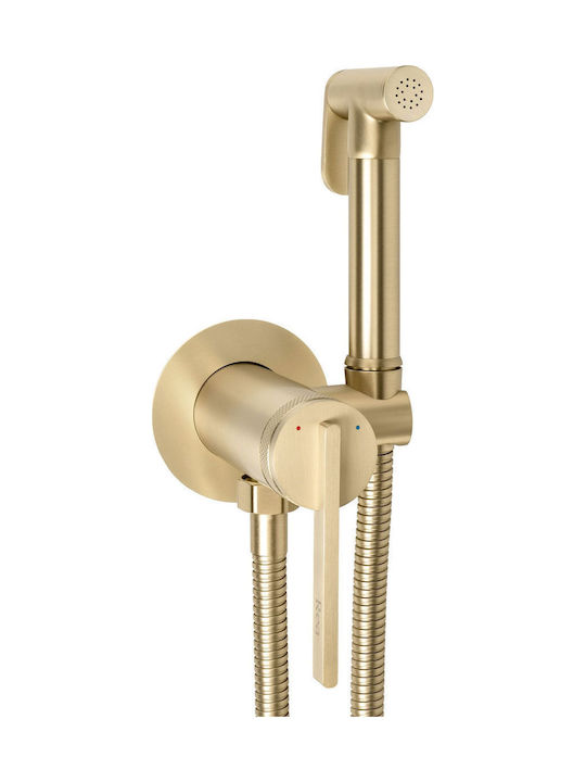 Rea Grace Mixing Tall Gold Sink Faucet