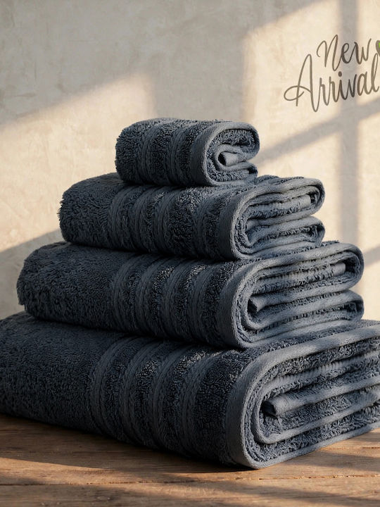 Isadore Lorraine Bath Towel Set 4pcs Superb Lin...