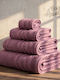 Isadore Lorraine Set Of 4 Bath Towels Superb Line Rotten Apple Weight 600gsm