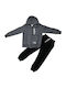 Kids Sweatpants Set With Jacket Grey