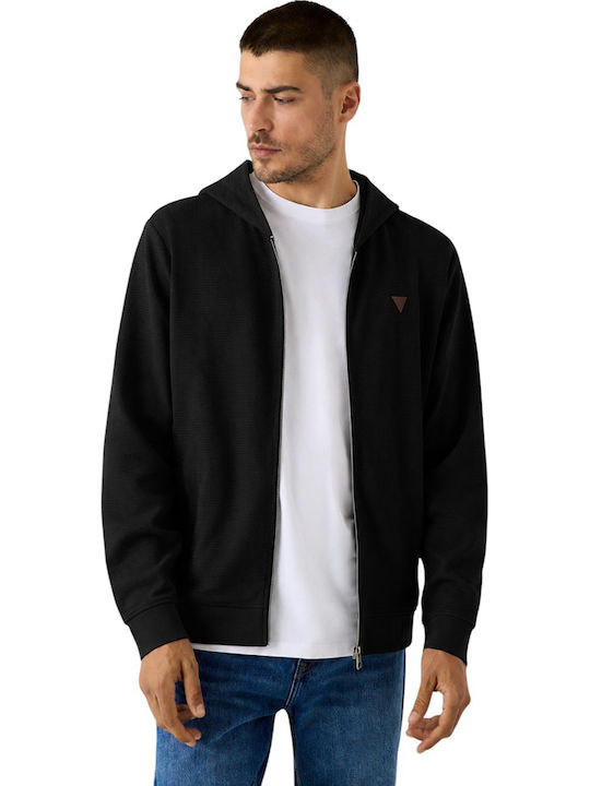 Guess Guess Herren Sweatshirt Mit Kapuze In Schwarz
