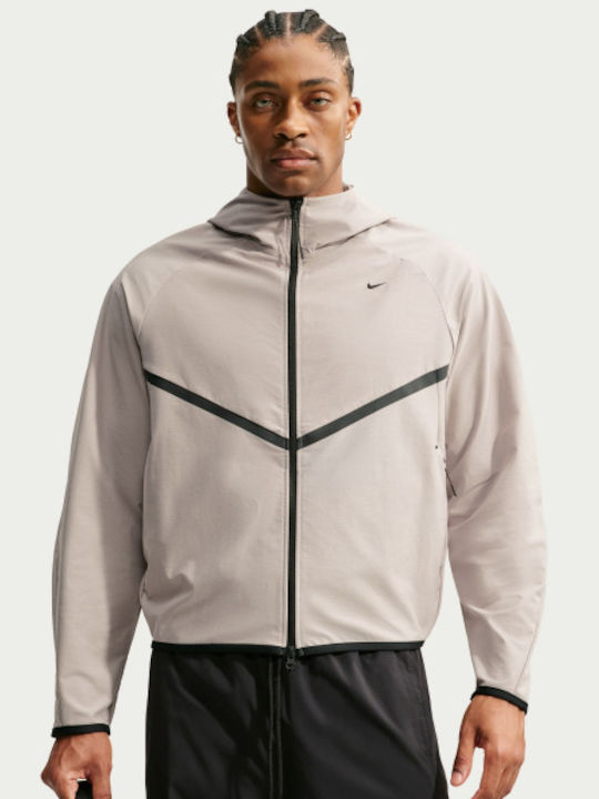 Nike Windrunner Dri-FIT Cardigan with Hood Grey